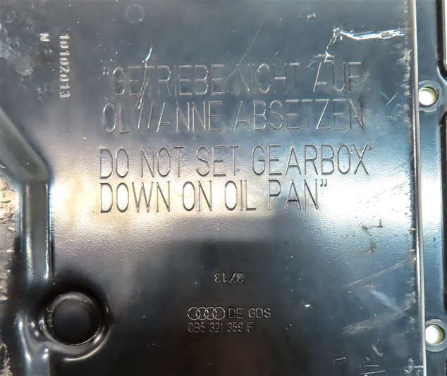 Thumbnail 6: 10-22 PORSCHE MACAN AUDI A5 S4 RS5 S5 S6 S7 (B8 8T C7 4G8) TRANSMISSION OIL PAN