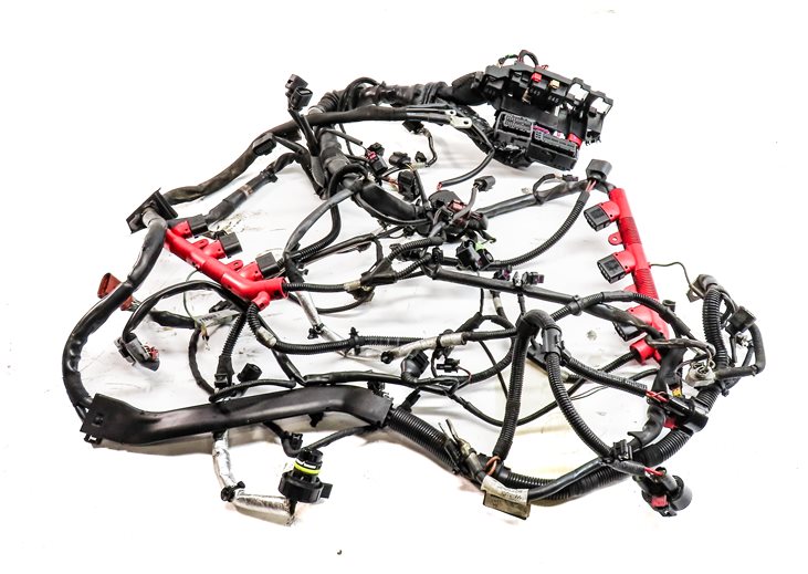 2014 AUDI S5 COUPE (B8 8T) 3.0L SUPER (CTUB) ENGINE MOTOR WIRE WIRING HARNESS