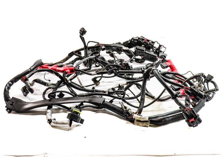 Thumbnail 2: 2014 AUDI S5 COUPE (B8 8T) 3.0L SUPER (CTUB) ENGINE MOTOR WIRE WIRING HARNESS