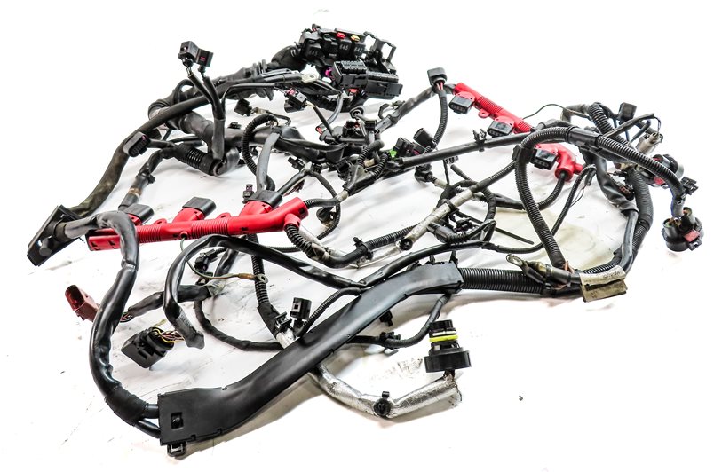 Thumbnail 3: 2014 AUDI S5 COUPE (B8 8T) 3.0L SUPER (CTUB) ENGINE MOTOR WIRE WIRING HARNESS