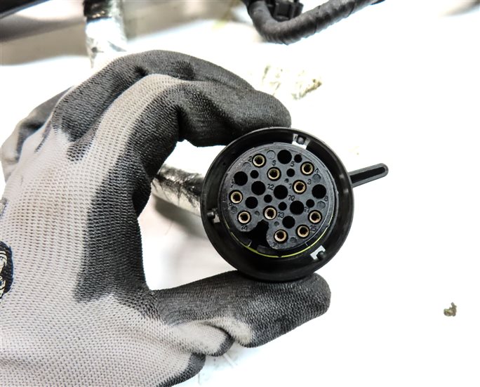 Thumbnail 4: 2014 AUDI S5 COUPE (B8 8T) 3.0L SUPER (CTUB) ENGINE MOTOR WIRE WIRING HARNESS