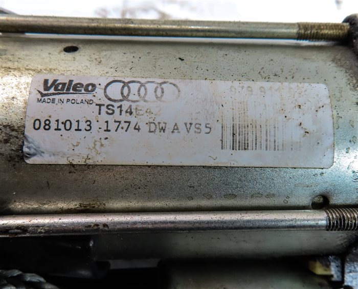 Thumbnail 9: 2010-2017 AUDI A5 A6 A7 Q5 Q7 S4 S5 (B8 8K 8R 8T C7 4G8 4L) ENGINE STARTER MOTOR