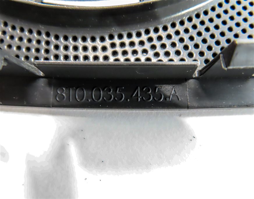 Thumbnail 11: 2014 AUDI S5 COUPE (B8 8T) BANG & OLUFSEN SPEAKER GRILLE COVER SET/9 (BLACK)