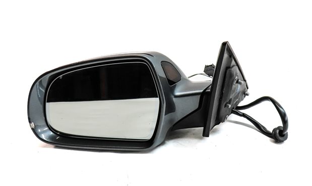 Thumbnail 4: 08-14 AUDI A5 S5 B8 8T COUPE LEFT HEAT BLIND MEMORY AUTO DIM DOOR MIRROR (Gray)