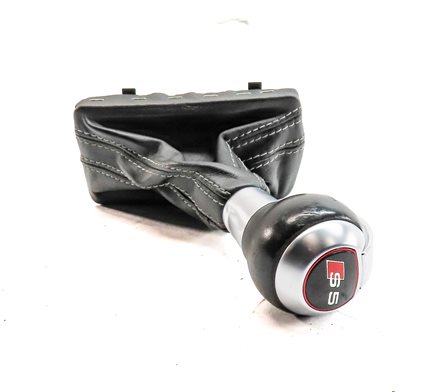 Thumbnail 2: 2014 AUDI S5 COUPE (B8 8T) AUTOMATIC TRANSMISSION GEAR SHIFT KNOB HANDLE w/BOOT