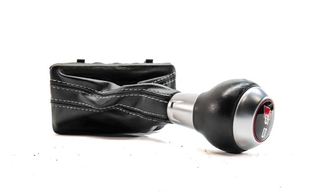 Thumbnail 3: 2014 AUDI S5 COUPE (B8 8T) AUTOMATIC TRANSMISSION GEAR SHIFT KNOB HANDLE w/BOOT