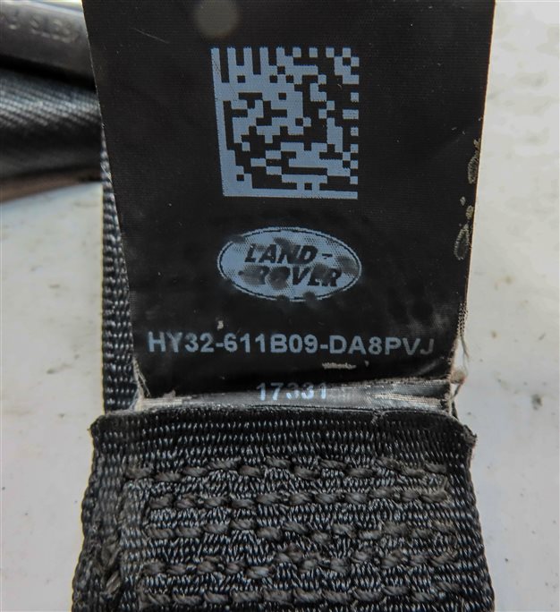 Thumbnail 3: 17-19 LAND ROVER DISCOVERY L462 FRONT LEFT DRIVER SEATBELT RETRACTOR (Black)