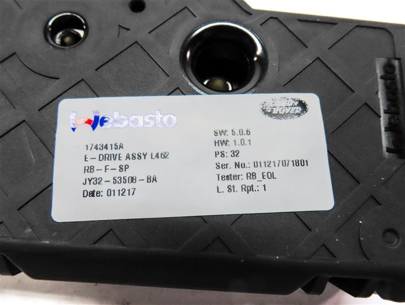 Thumbnail 3: 17-23 LAND ROVER DISCOVERY L462 SUNROOF MOONROOF SUN MOON ROOF MOTOR