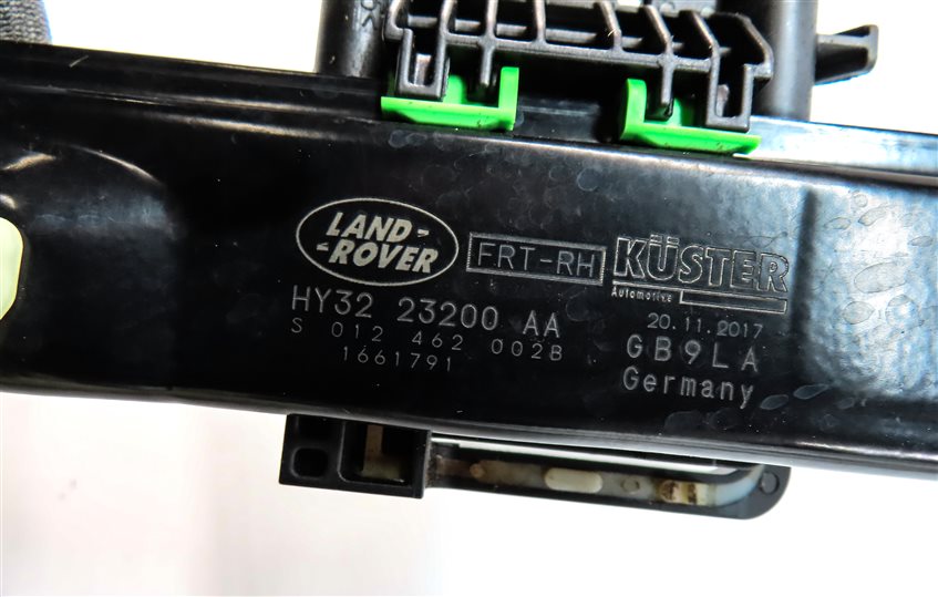 Thumbnail 5: 17-21 ROVER DISCOVERY L462 FRONT RIGHT PASSENGER DOOR WINDOW REGULATOR w/ MOTOR