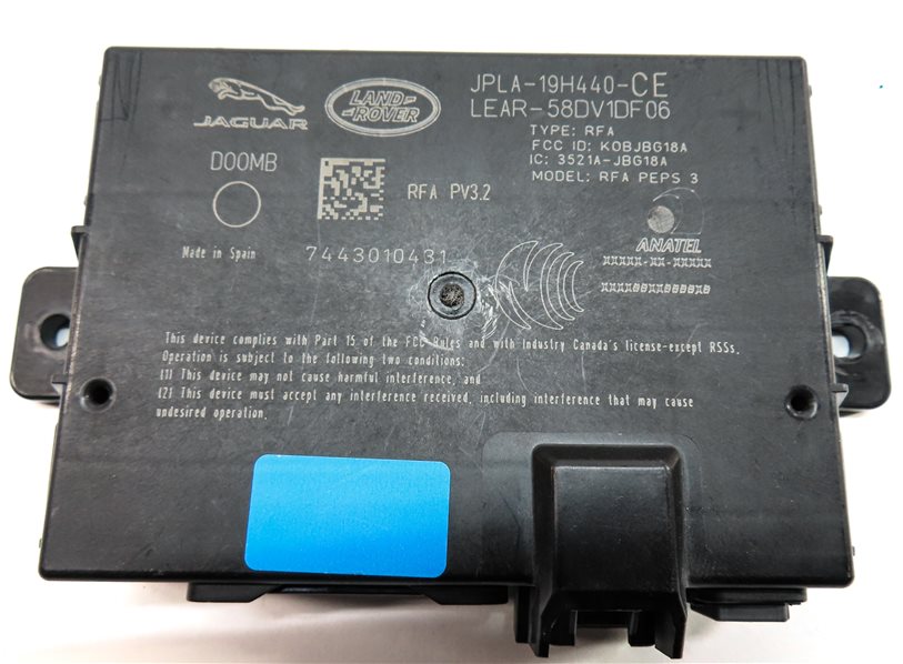 Thumbnail 6: 2018 ROVER DISCOVERY L462 3.0L SUPER ECU ECM IGNITION IMMOBILIZER MODULE SET/9