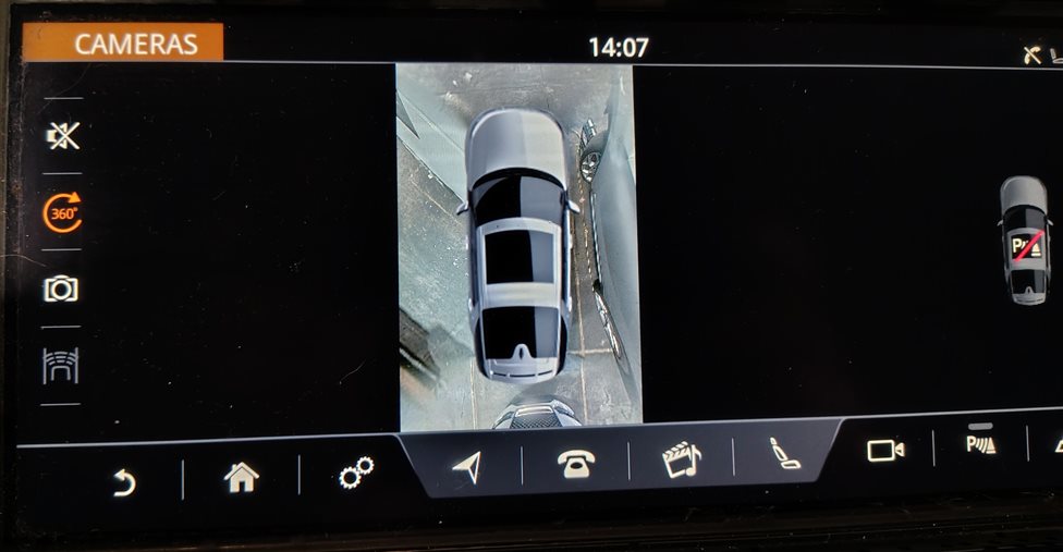 Thumbnail 2: 16-19 E-PACE F-PACE XE XF XJ DISCOVERY RANGE ROVER VELAR SURROUND VIEW CAMERA