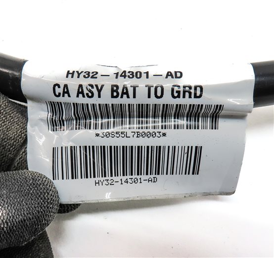 Thumbnail 5: 18 LAND ROVER DISCOVERY (L462) 3.0L DIESEL NEGATIVE BATTERY TERMINAL WIRE CABLE