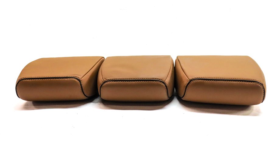 Thumbnail 4: 17-20 LAND ROVER DISCOVERY L462 3RD ROW LEFT CENTER RIGHT HEADREST SET/3 (Tan)