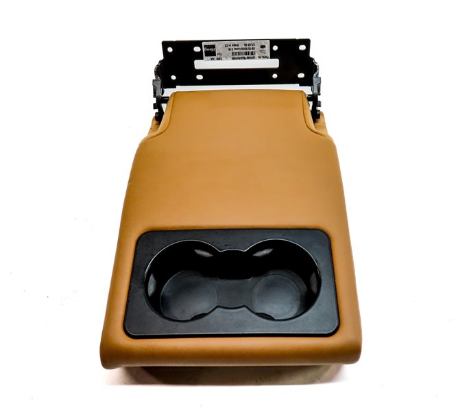 Thumbnail 5: 17-20 LAND ROVER DISCOVERY L462 2ND ROW CENTER CONSOLE ARM REST CUPHOLDER (Tan)