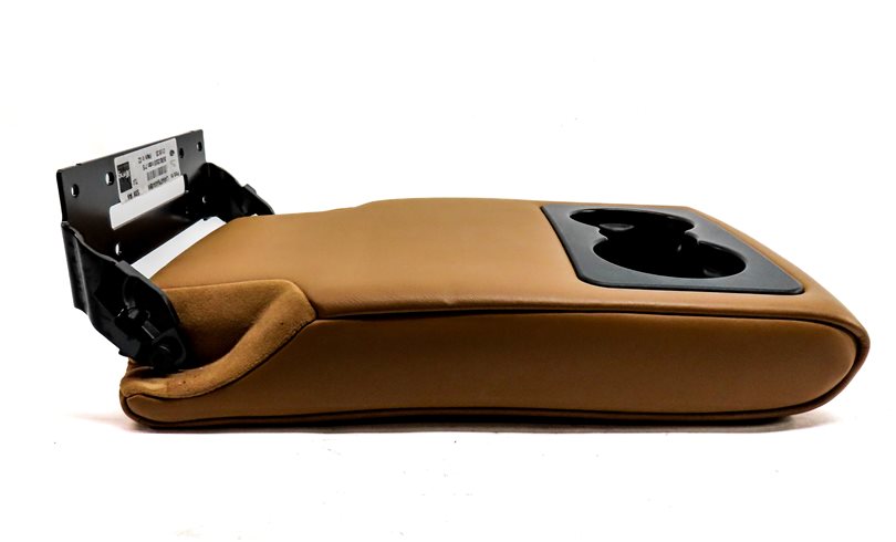 Thumbnail 6: 17-20 LAND ROVER DISCOVERY L462 2ND ROW CENTER CONSOLE ARM REST CUPHOLDER (Tan)