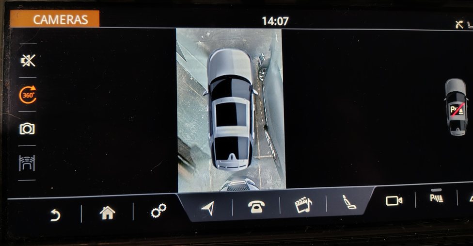 Thumbnail 2: 16-19 E-PACE F-PACE XE XF XJ DISCOVERY RANGE ROVER VELAR SURROUND VIEW CAMERA