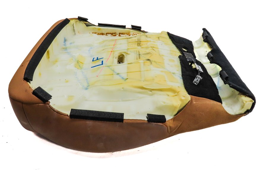 Thumbnail 6: 18 ROVER DISCOVERY (L462) FRONT LEFT MEM HEAT VENT MASSAGE LOWER CUSHION (Tan)