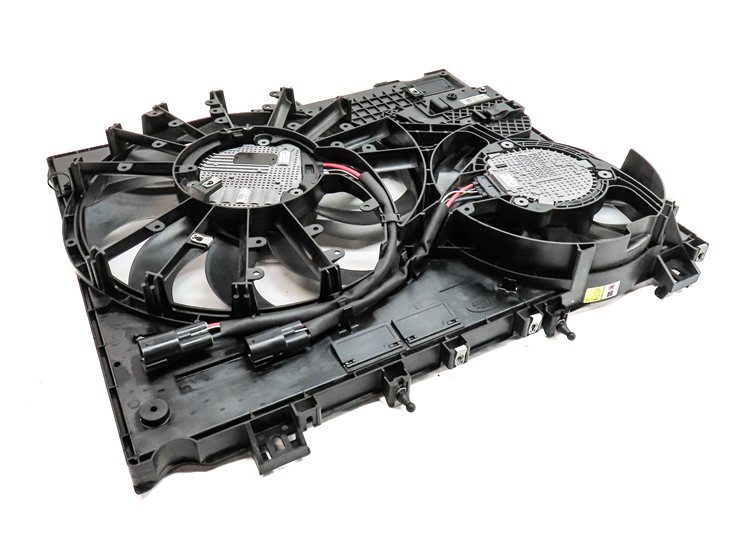 Thumbnail 2: 16-21 ROVER SPORT DISCOVERY L462 L405 L494 3.0L DIESEL RADIATOR COOLING FAN