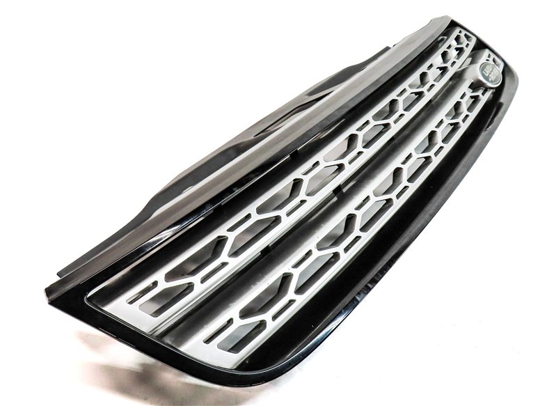 Thumbnail 7: 2017-2020 LAND ROVER DISCOVERY (L462) FRONT PRIMARY CENTER GRILLE (SILVER MESH)