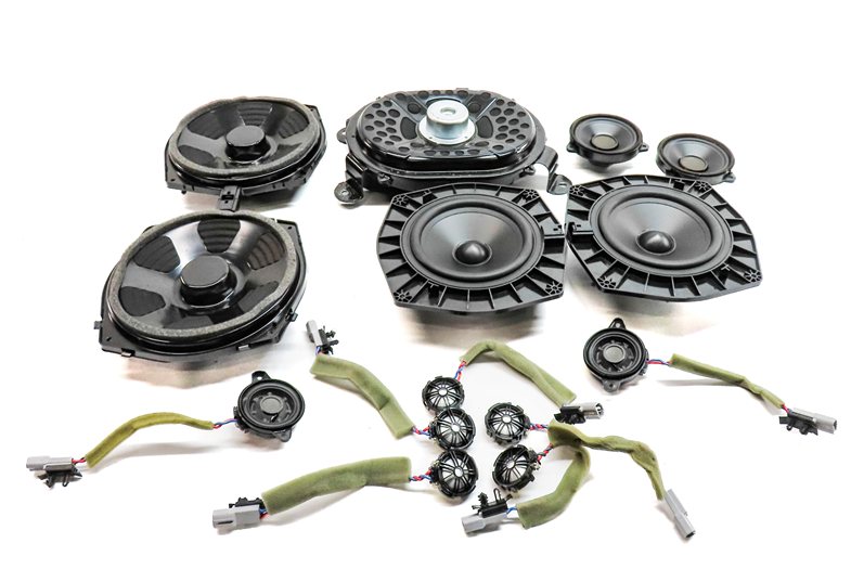 2018 LAND ROVER DISCOVERY (L462) RADIO STEREO AUDIO SOUND SYSTEM SPEAKER SET/14