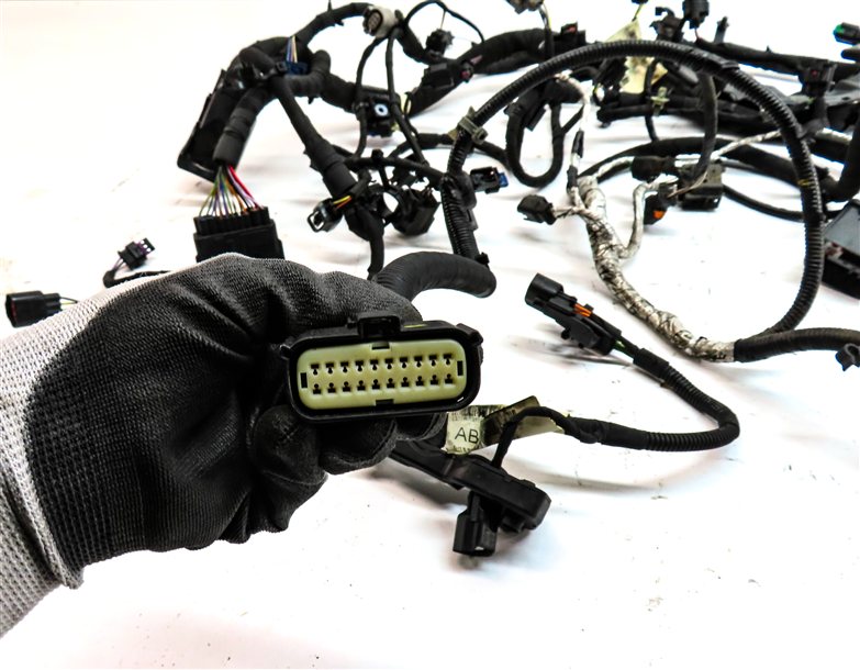 Thumbnail 5: 2018 LAND ROVER DISCOVERY (L462) 3.0L DIESEL ENGINE WIRE WIRING HARNESS LOOM