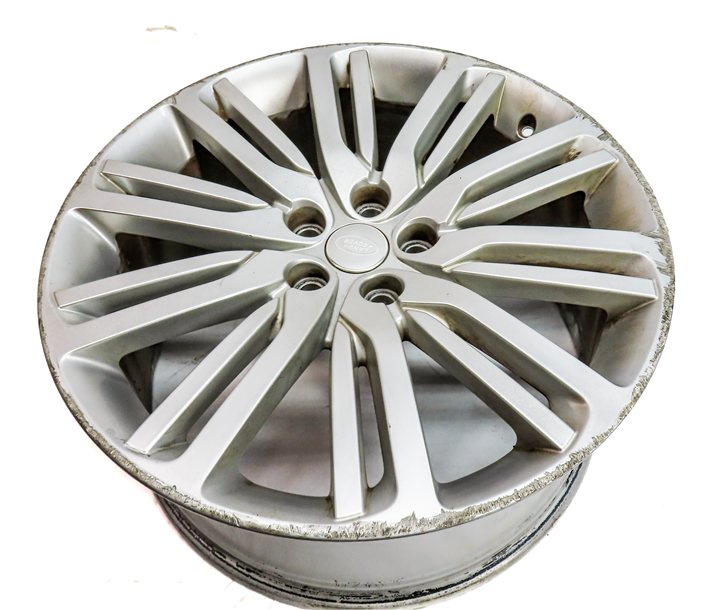 Thumbnail 2: 17-18 LAND ROVER DISCOVERY L462 21X9.5 INCH 10 SPLIT SPOKE ALUMINUM WHEEL RIM
