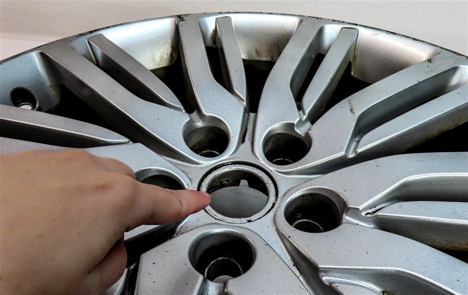 Thumbnail 6: 17-18 LAND ROVER DISCOVERY L462 21X9.5 INCH 10 SPLIT SPOKE ALUMINUM WHEEL RIM