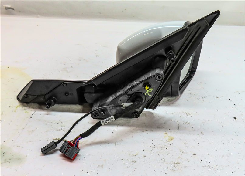 Thumbnail 7: 17-18 ROVER DISCOVERY L462 RIGHT PFOLD HEAT BLIND SPOT CAMERA DOOR MIRROR(White)