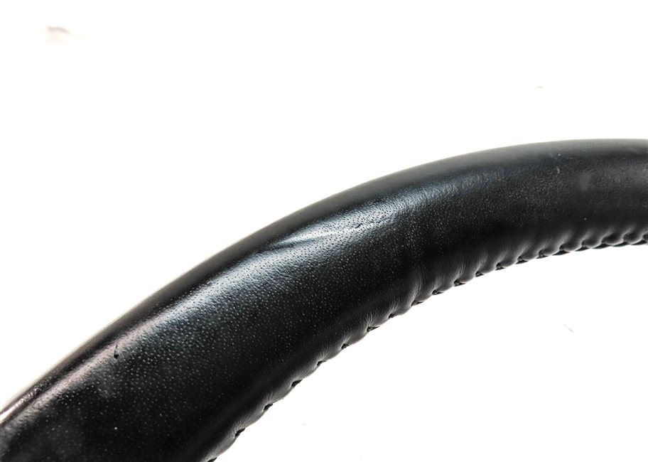 Thumbnail 10: 17-20 ROVER DISCOVERY (L462) HEATED STEERING w/SHIFT PADDLES GRAY STITCH (Black)