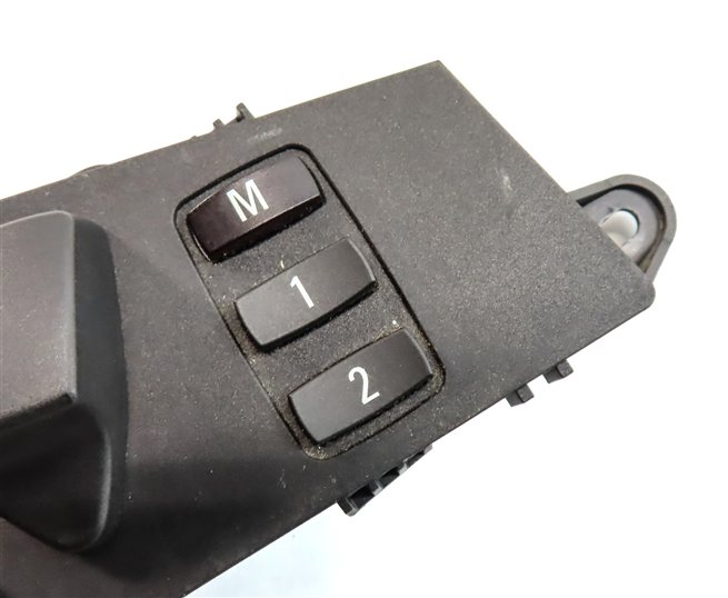 Thumbnail 6: 2011 BMW X5 (E70) FRONT LEFT DRIVER MEMORY SEAT POSITION ADJUST SWITCH w/ LUMBAR