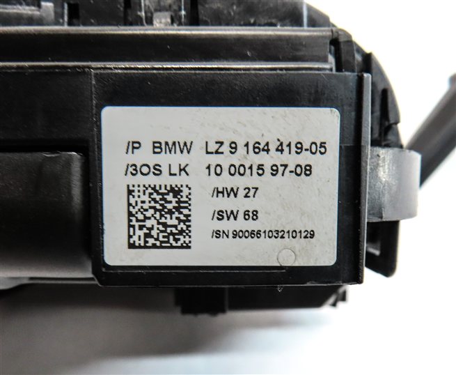 Thumbnail 9: 2007-2013 BMW X5 (E70) STEERING COLUMN BLINKER WIPER CRUISE COMBINATION SWITCH