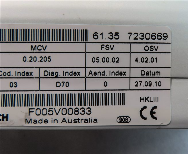 Thumbnail 6: 08-14 BMW X6 X6M (E71) REAR TRUNK LIFT HATCH GATE DOOR LIFTGATE CONTROL MODULE