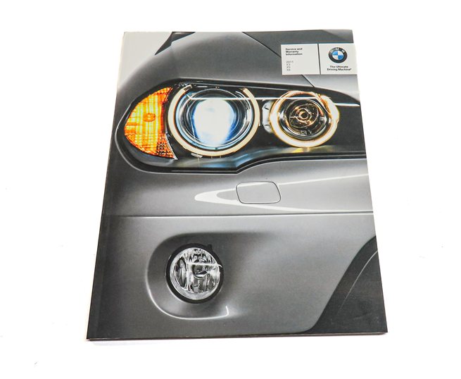 Thumbnail 15: 2011 BMW X5 (E70) 3.0L (N55) OWNER'S MANUAL BOOKLET SET/7 w/ BLACK LEATHER CASE
