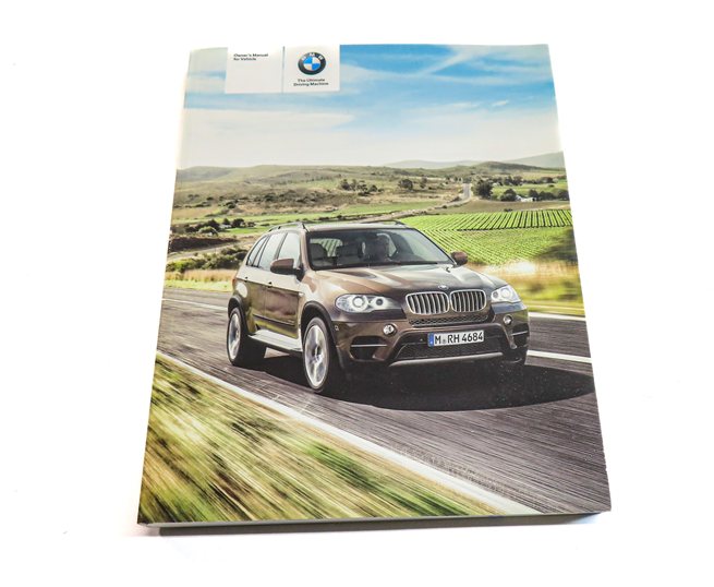 Thumbnail 17: 2011 BMW X5 (E70) 3.0L (N55) OWNER'S MANUAL BOOKLET SET/7 w/ BLACK LEATHER CASE