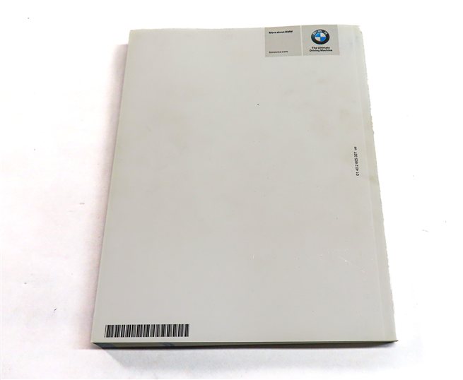 Thumbnail 18: 2011 BMW X5 (E70) 3.0L (N55) OWNER'S MANUAL BOOKLET SET/7 w/ BLACK LEATHER CASE