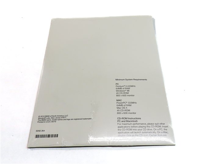 Thumbnail 8: 2011 BMW X5 (E70) 3.0L (N55) OWNER'S MANUAL BOOKLET SET/7 w/ BLACK LEATHER CASE