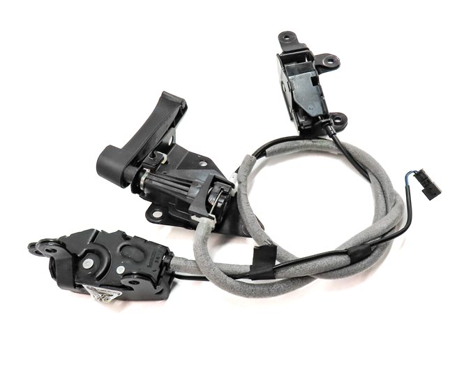 Thumbnail 2: 2011 BMW X5 (E70) REAR TRUNK LIFTGATE LID LOWER LOCK LATCH RELEASE HANDLE SET/3