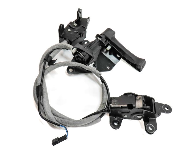 Thumbnail 3: 2011 BMW X5 (E70) REAR TRUNK LIFTGATE LID LOWER LOCK LATCH RELEASE HANDLE SET/3