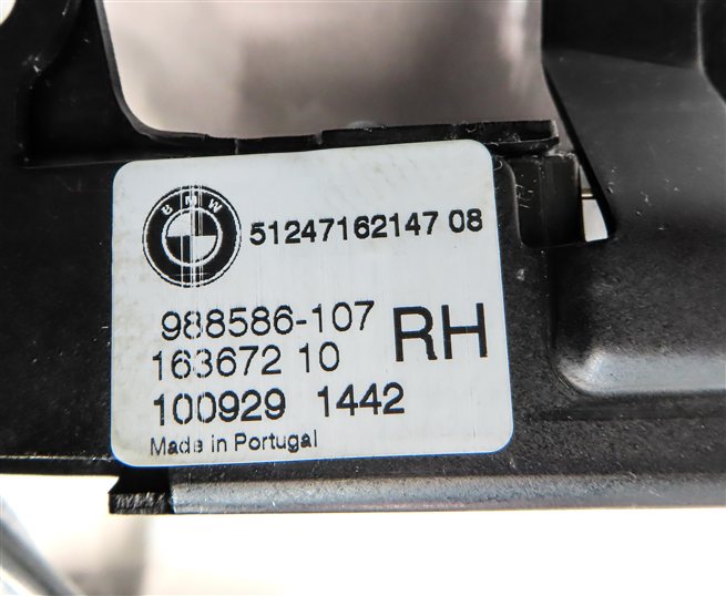 Thumbnail 7: 2011 BMW X5 (E70) REAR TRUNK LIFTGATE LID LOWER LOCK LATCH RELEASE HANDLE SET/3