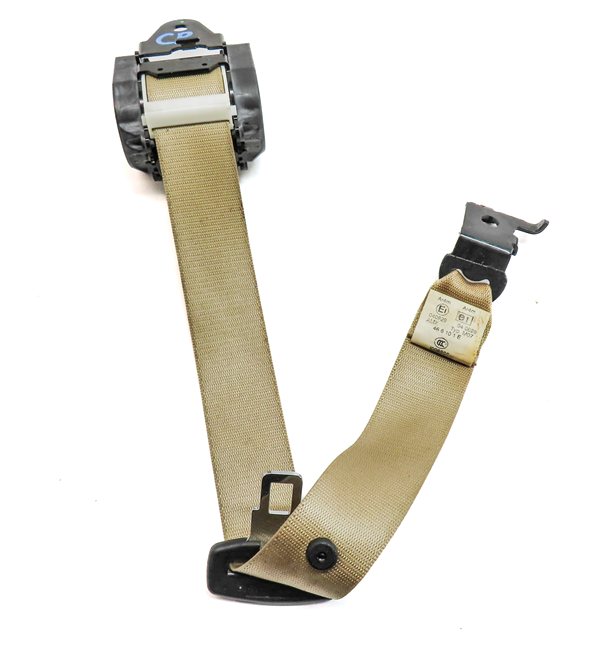Thumbnail 4: 2011 BMW X5 (E70) REAR 2ND ROW LEFT CENTER RIGHT SEATBELT RETRACTOR SET/3(Beige)