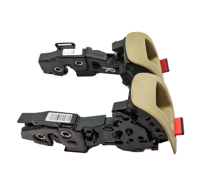 Thumbnail 3: 2011 BMW X5 (E70) REAR FOLDING SEAT BACK LOCK LATCH RELEASE HANDLE SET/2 (Beige)