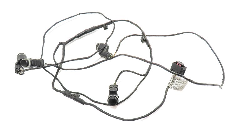 Thumbnail 2: 2011 BMW X5 (E70) REAR PARK ASSIST PDC DISTANCE CONTROL WIRE SENSOR SET/4