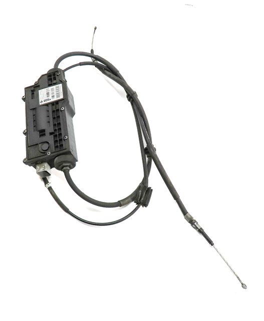 Thumbnail 3: 2011 BMW X5 (E70) 3.0L (N55) EMERGENCY PARK PARKING BRAKE ACTUATOR w/ CABLES