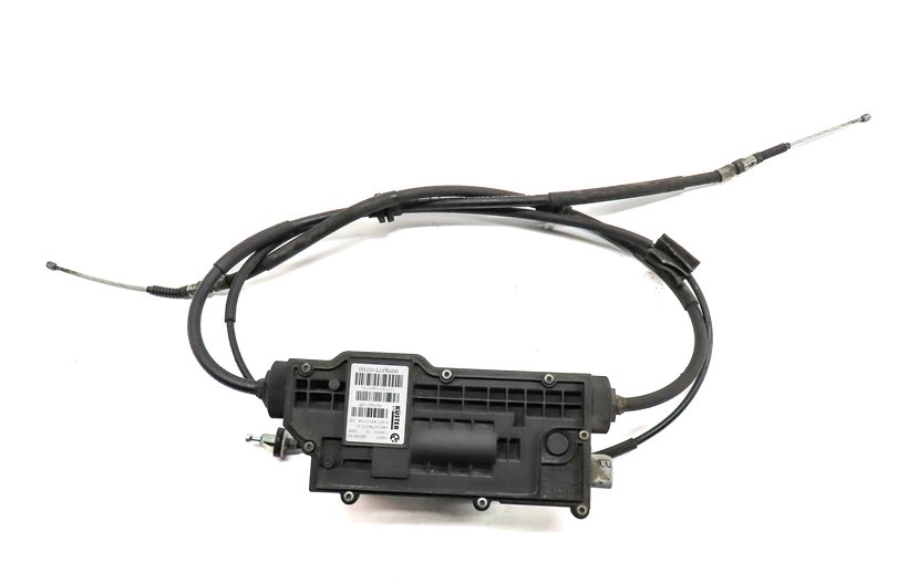 Thumbnail 4: 2011 BMW X5 (E70) 3.0L (N55) EMERGENCY PARK PARKING BRAKE ACTUATOR w/ CABLES