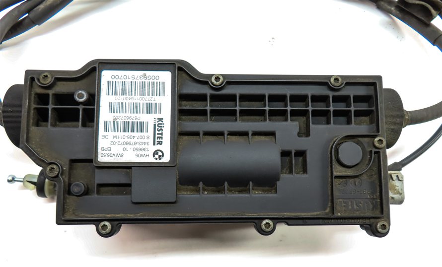 Thumbnail 5: 2011 BMW X5 (E70) 3.0L (N55) EMERGENCY PARK PARKING BRAKE ACTUATOR w/ CABLES