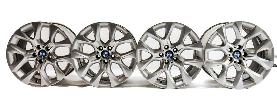 2011-2013 BMW X5 (E70) 19x9 5-SPOKE ALUMINUM ALLOY WHEEL RIM SET-4