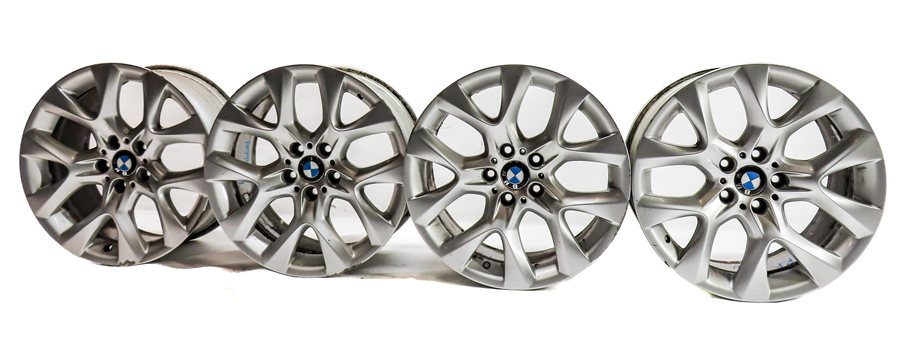 Thumbnail 2: 2011-2013 BMW X5 (E70) 19x9 5-SPOKE ALUMINUM ALLOY WHEEL RIM SET-4