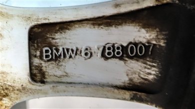 Thumbnail 4: 2011-2013 BMW X5 (E70) 19x9 5-SPOKE ALUMINUM ALLOY WHEEL RIM SET-4