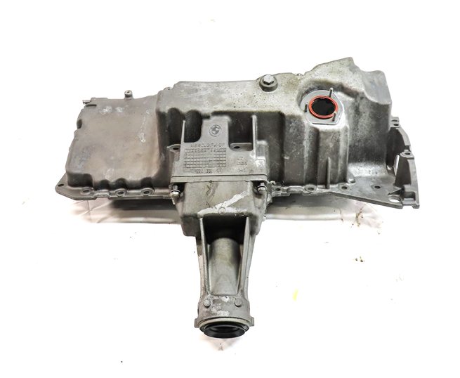 Thumbnail 4: 2011-2014 BMW X5 X6 (E70 E71) AWD 3.0L N55 ENGINE OIL PAN w/ OUTPUT AXLE FLANGE
