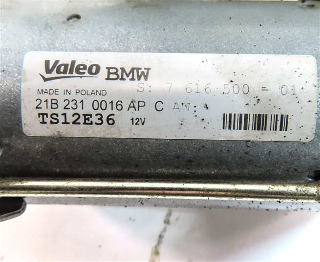Thumbnail 8: 06-11 BMW 1 3 5 7 X3 X5 X6 Z4 (E85 E87 E70 E90) 3.0L (N52 N54 N55) STARTER MOTOR